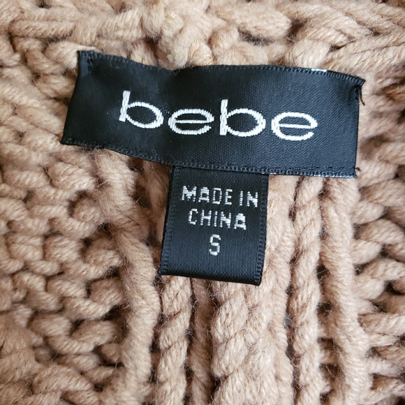 BEBE Cable Knit Vest - Picture 3 of 4